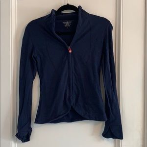 Lululemon Navy ZIP Up Running Jacket Size 4